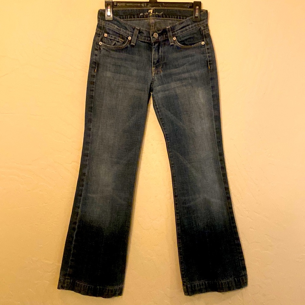 7 for all Mankind Dojo Tailorless Jeans size 25